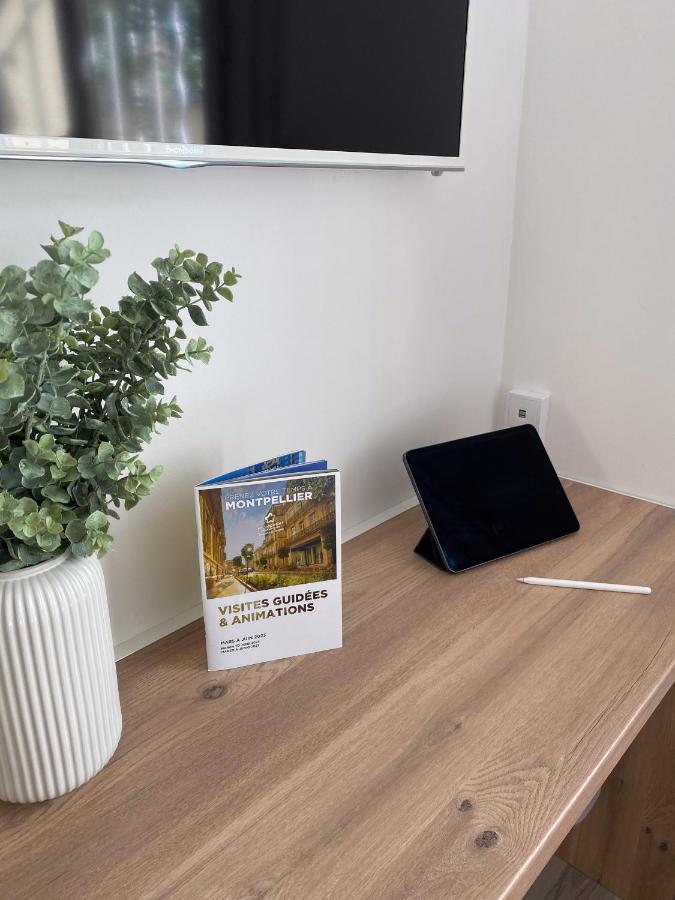 Chambre Climatisee Lit Double Dans Villa - Proche Centre Tramway Montpellier Zewnętrze zdjęcie